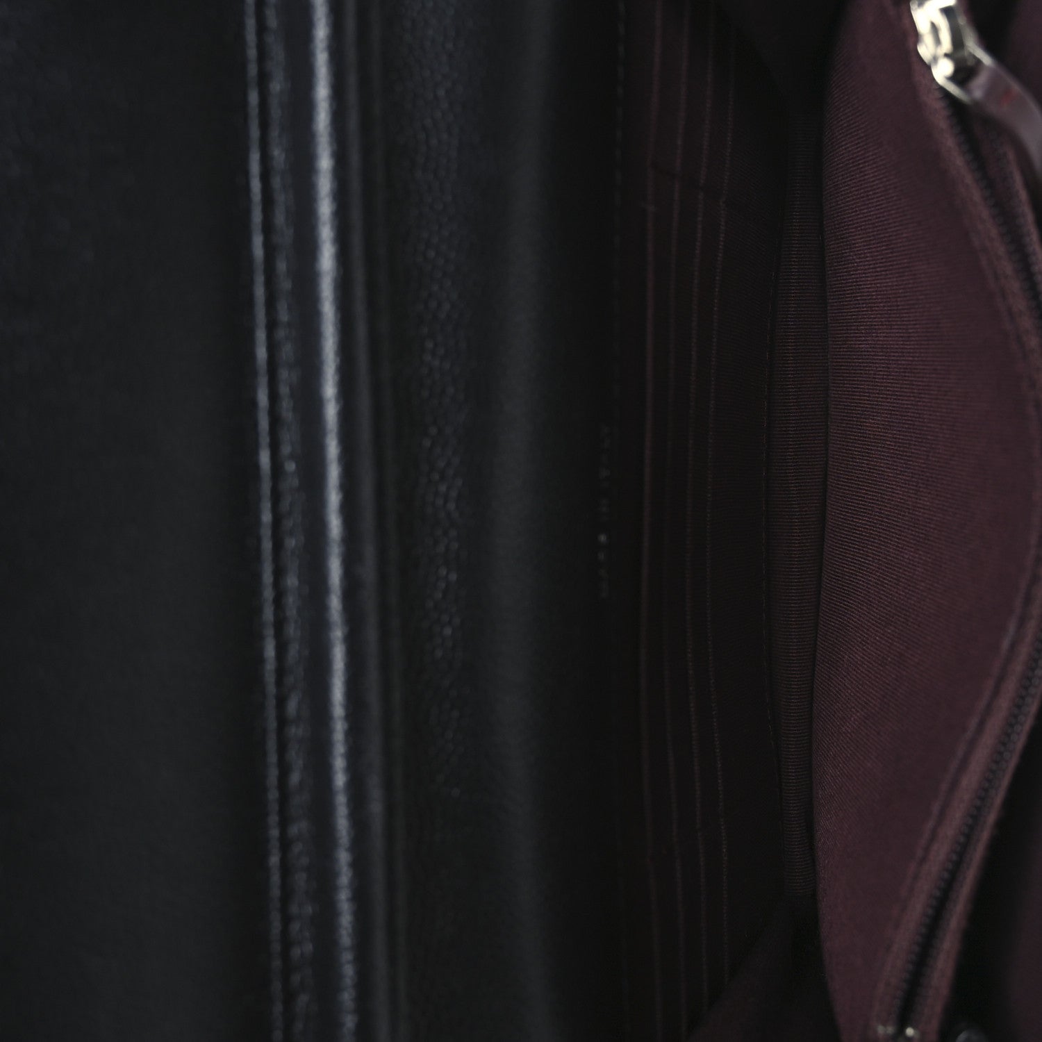 Chanel Caviar Quilted Square Wallet On Chain WOC Black 5 of 12