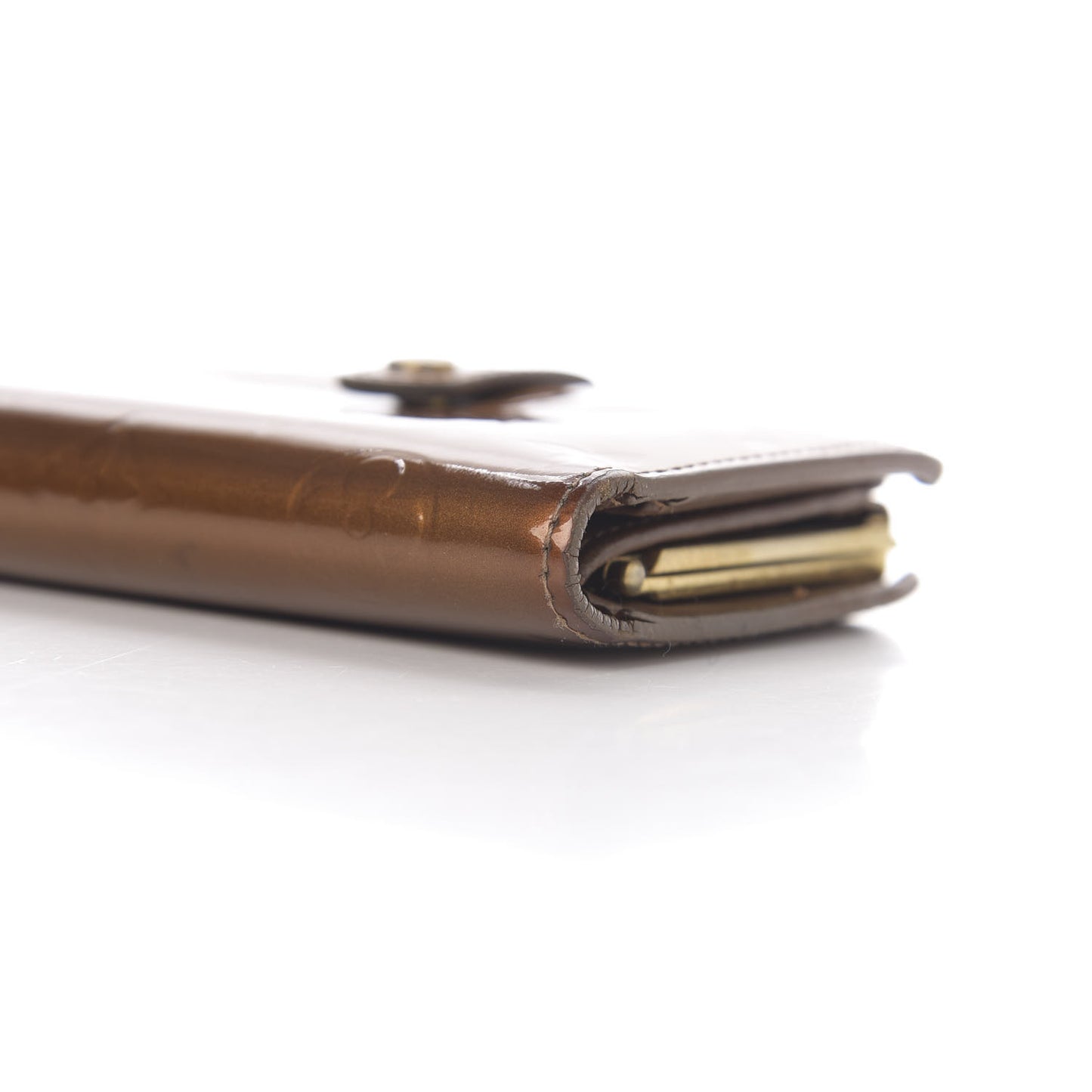 Vernis French Purse Wallet Bronze