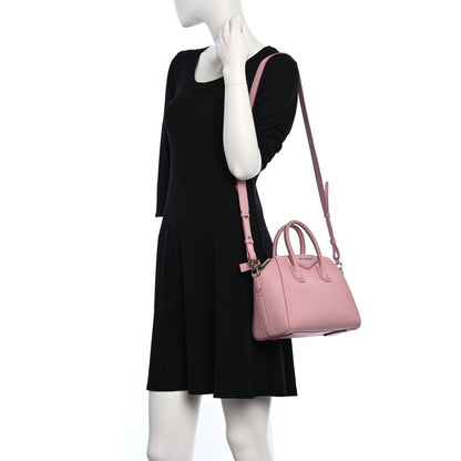 Givenchy Sugar Goatskin Mini Antigona Pink 2 of 21