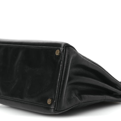 Hermes Box Kelly Retourne 28 Black 9 of 16