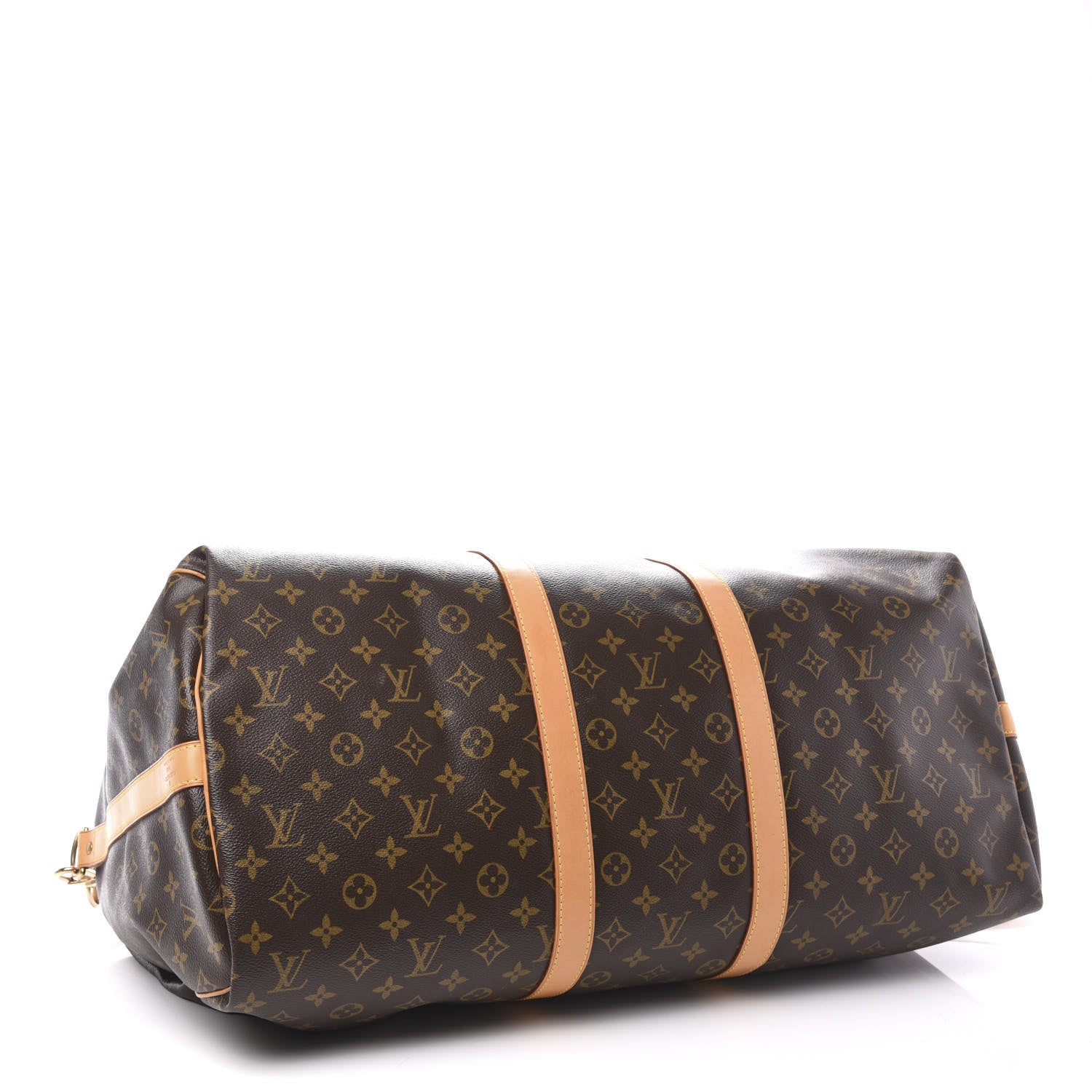 Louis Vuitton Monogram Keepall Bandouliere 55 3 of 15