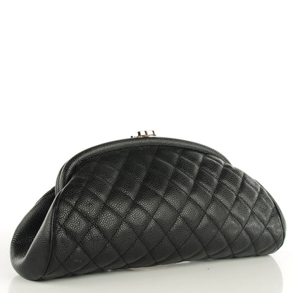 Chanel Caviar Quilted Timeless Clutch Black 3 of 7