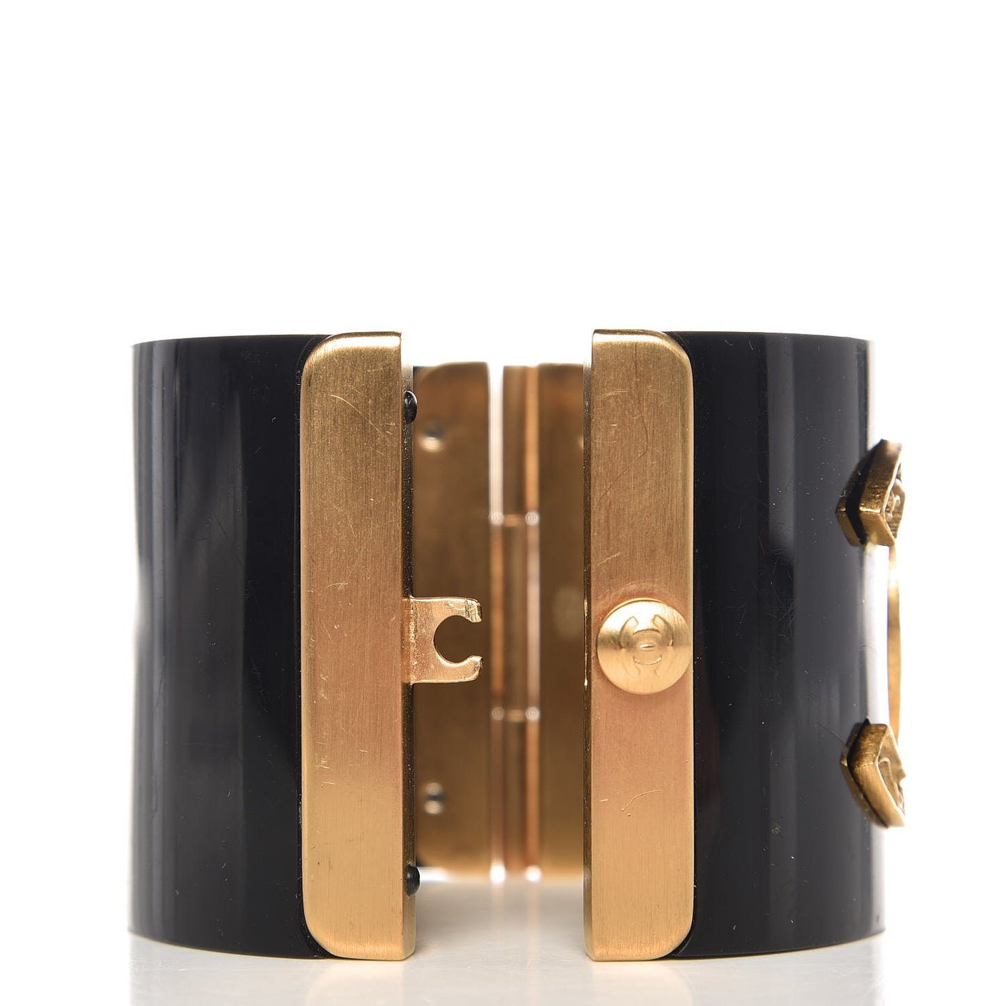 Resin CC Cuff Black Gold