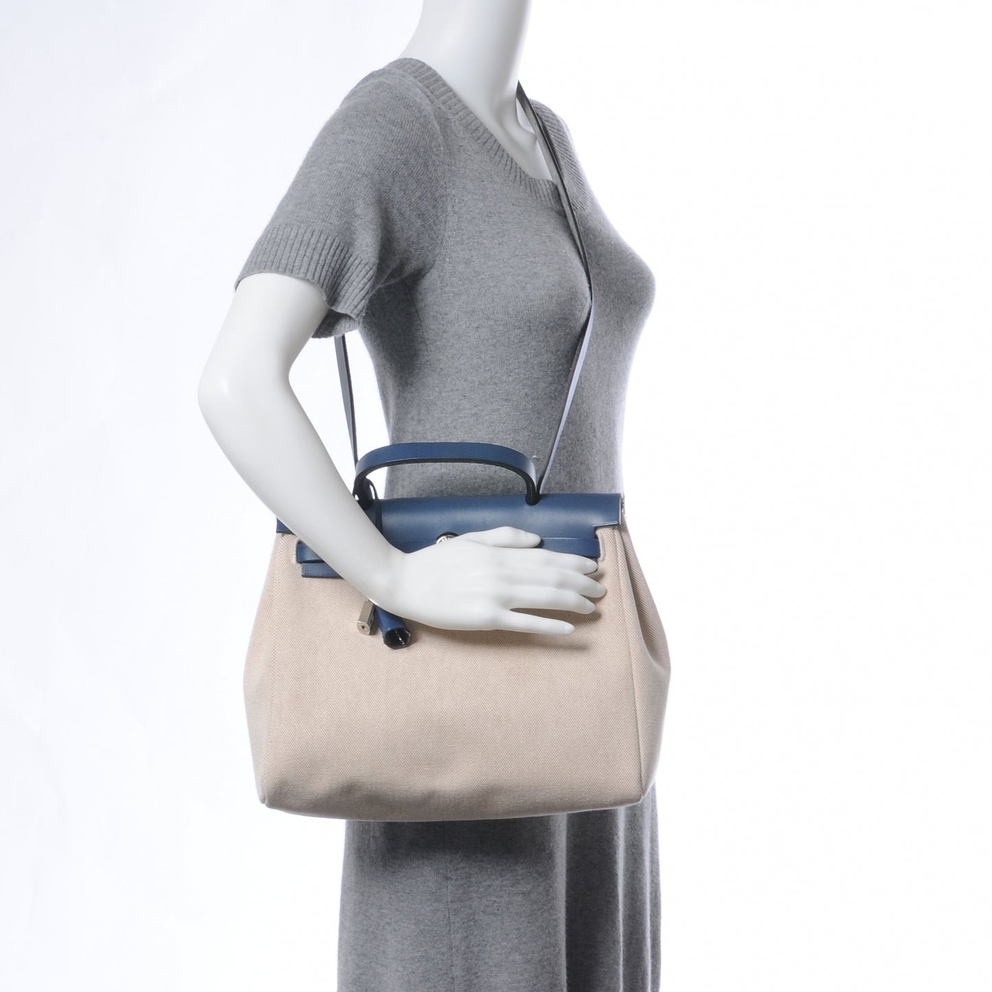 Toile Herbag PM 30 Navy and Natural