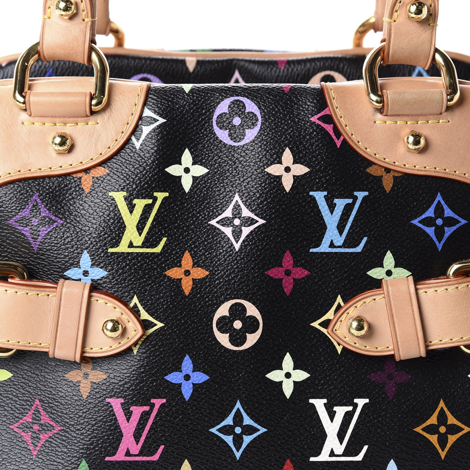 Louis Vuitton Monogram Multicolor Claudia Black 16 of 16