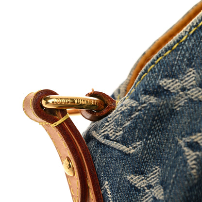 Louis Vuitton Denim Mahina XL Blue 10 of 12