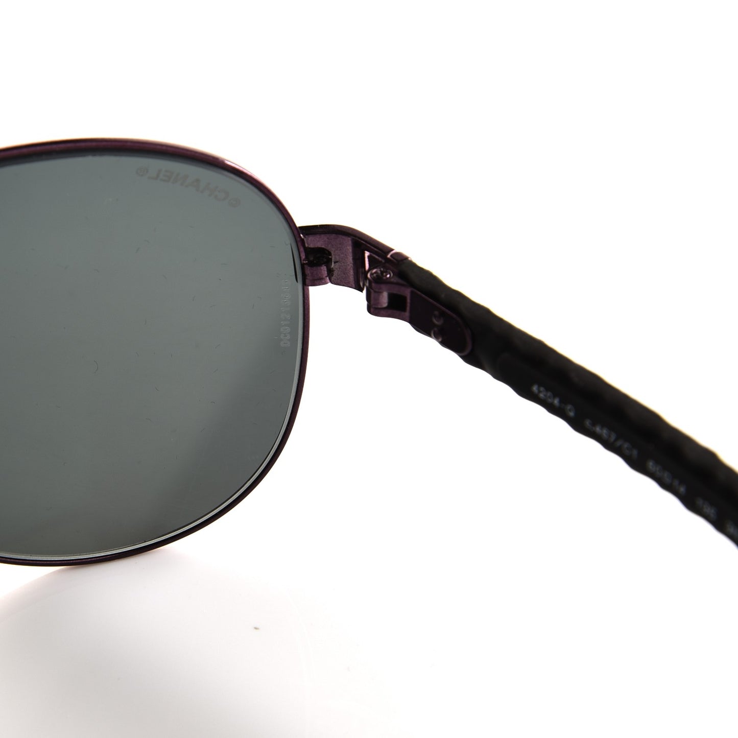 Mirrored Aviator Sunglasses 4204-Q Purple