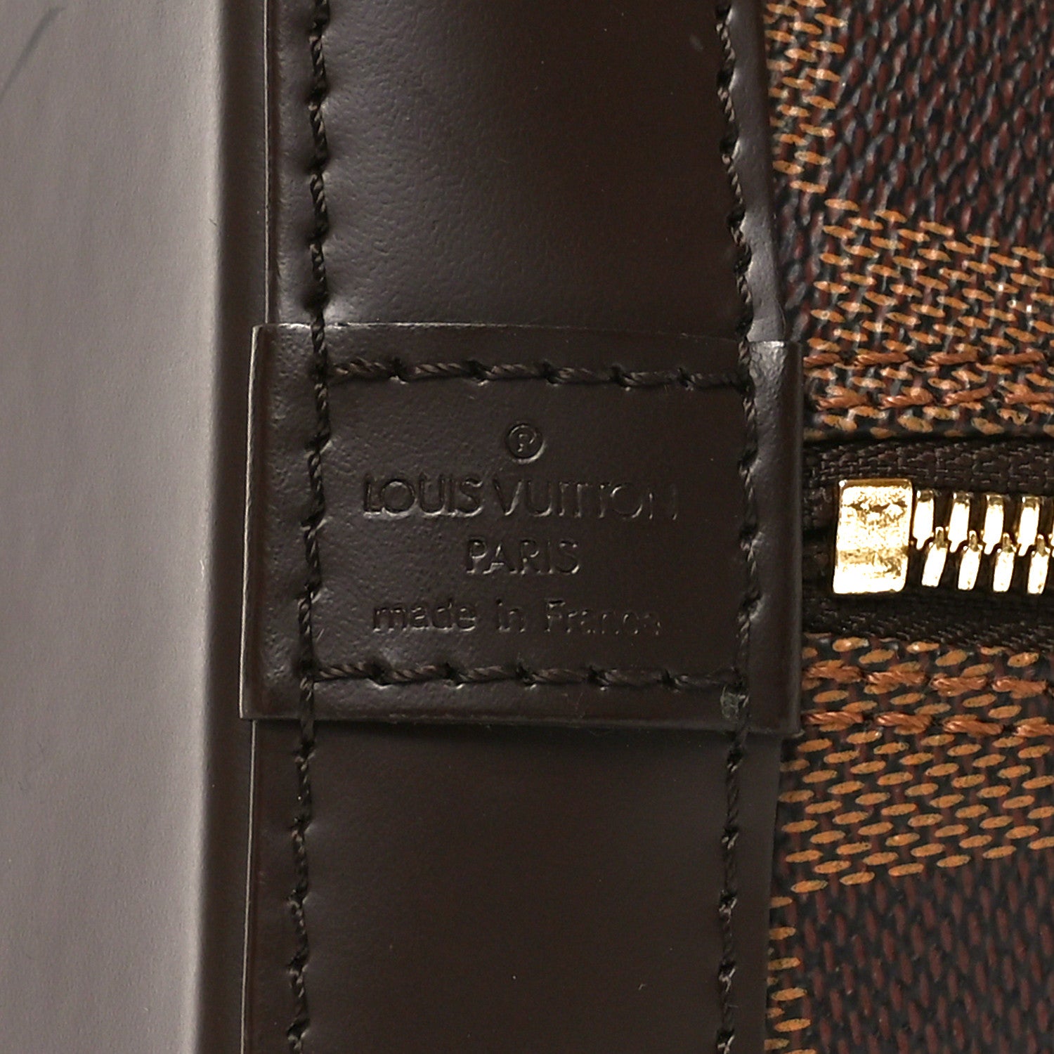 Louis Vuitton Damier Ebene Alma PM 6 of 9