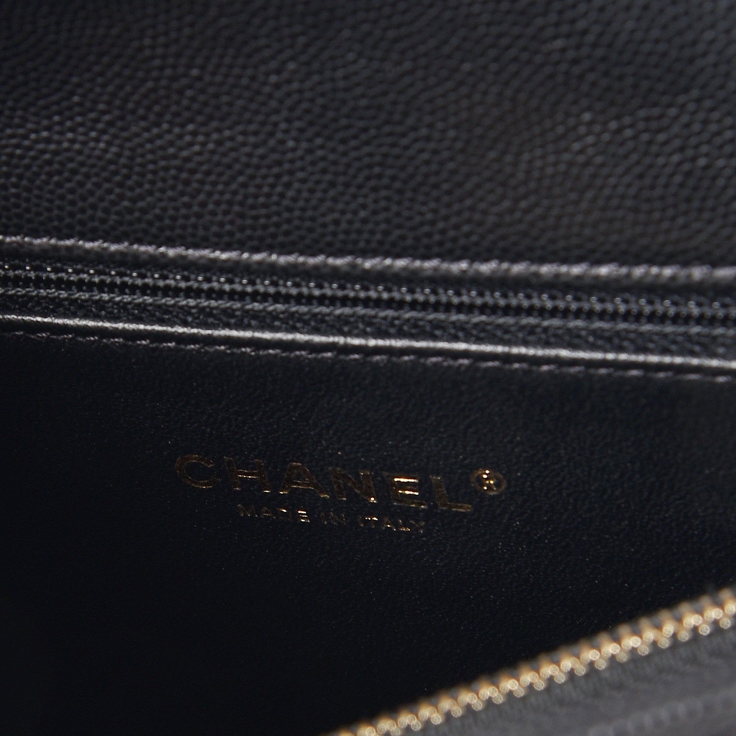 Chanel Caviar Lizard Quilted Small Coco Handle Flap Black 6 of 8