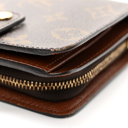 Louis Vuitton Monogram Compact Zippe Zipped Wallet 9 of 9