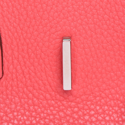 Hermes Taurillon Clemence Birkin 35 Bougainvillea 19 of 24