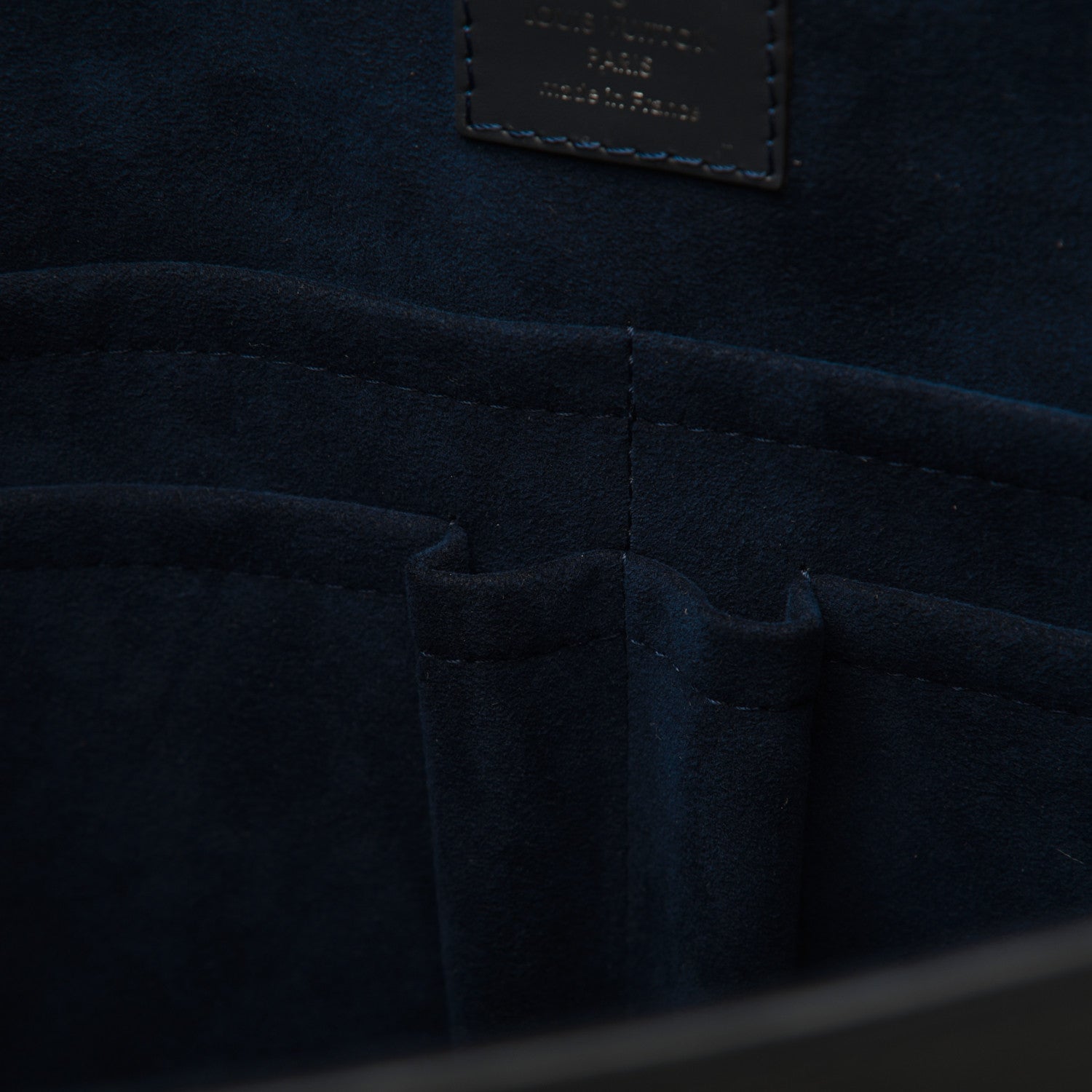 Louis Vuitton Epi Christopher Messenger Navy Stripes 10 of 16