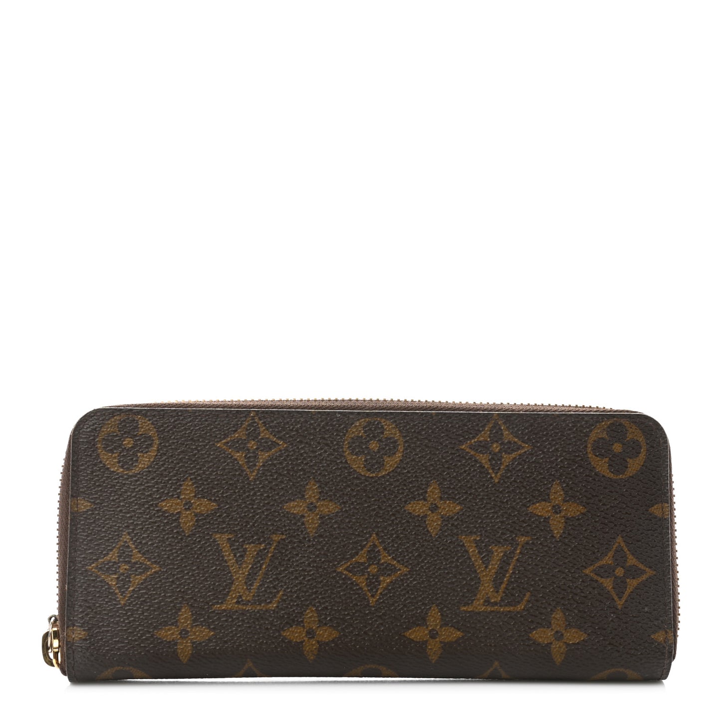 Monogram Clemence Wallet Rose Ballerine