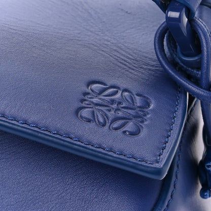 Loewe Satin Calfskin Monochrome Small Puzzle Edge Bag Navy 7 of 13