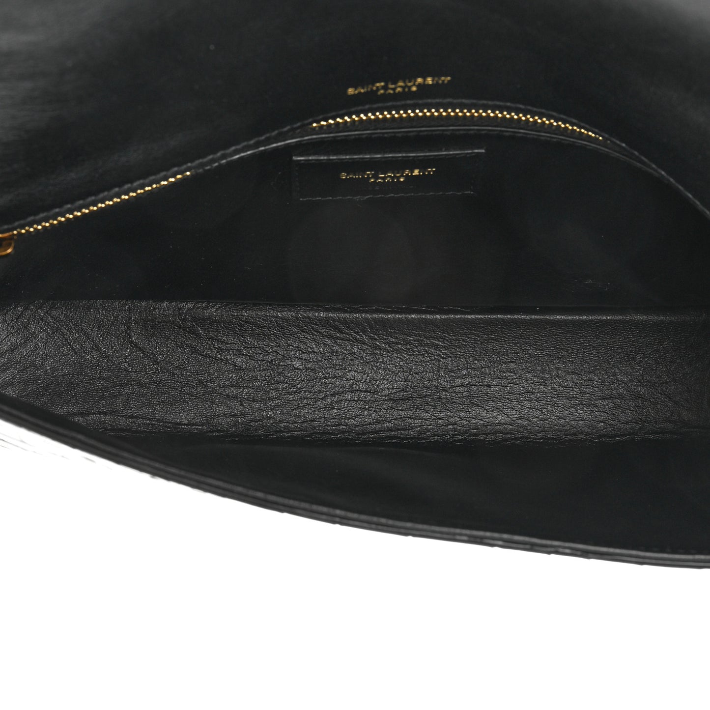 Alligator Embossed Patent Leather Monogram Kate 99 Black