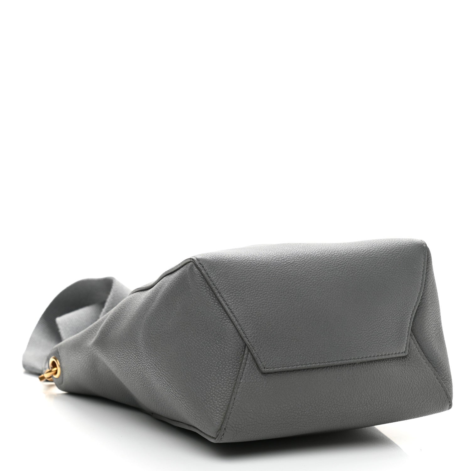 Celine Soft Grained Calfskin Small Sangle Bucket Bag Grey 3 of 7
