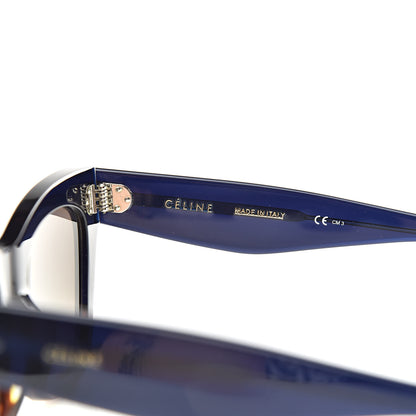 Celine Catherine Sunglasses CL 41098/F/S Blue Havana 6 of 7