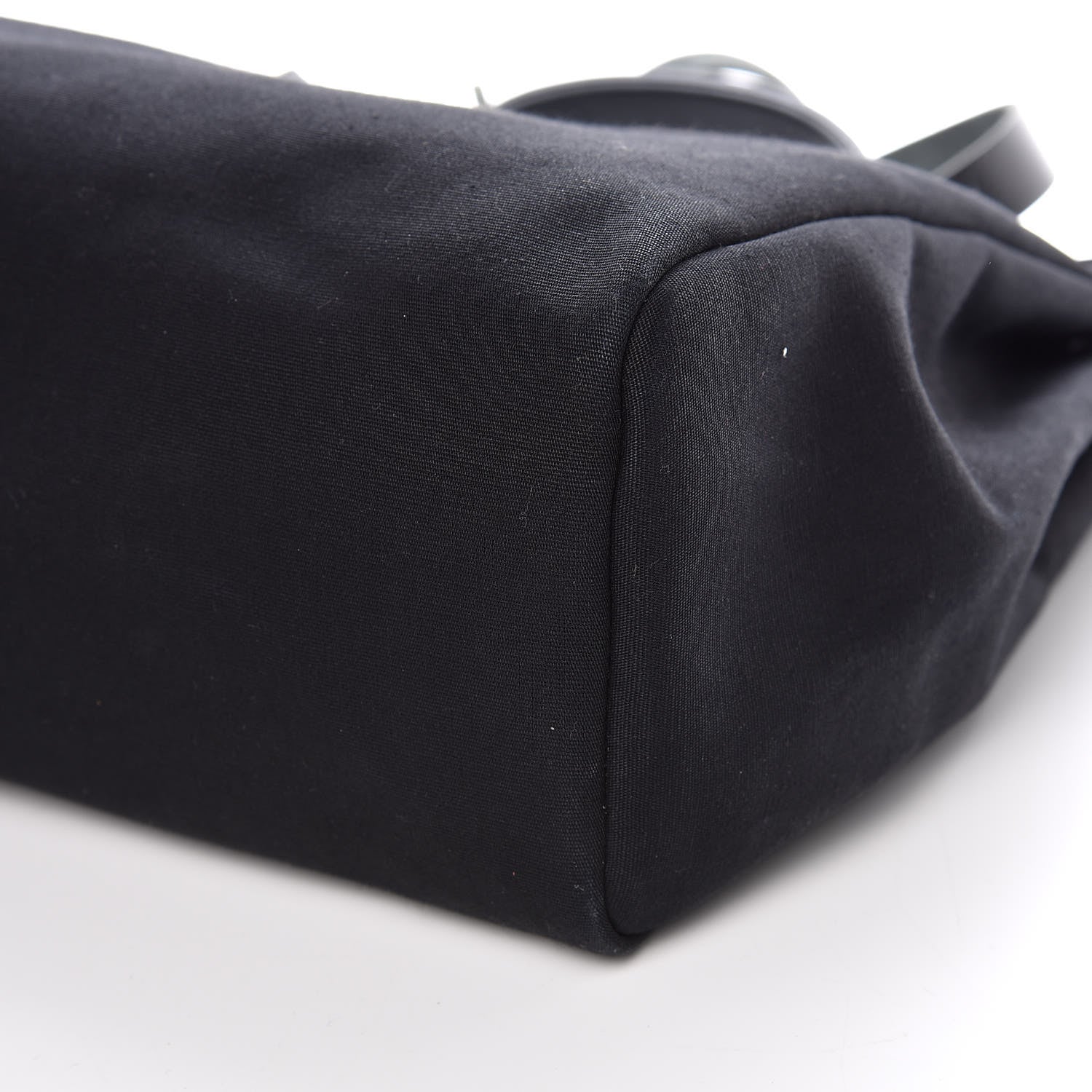 Hermes Toile Vache Calfskin Herbag 39 Black 7 of 10