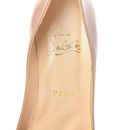 Christian Louboutin Patent Mater Claude 85 Platform Pumps 36.5 Nude 6 of 12