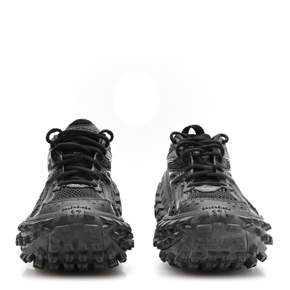 Balenciaga Mesh Nylon Mens Monocolor Bouncer Sneakers 37 Black 3 of 8