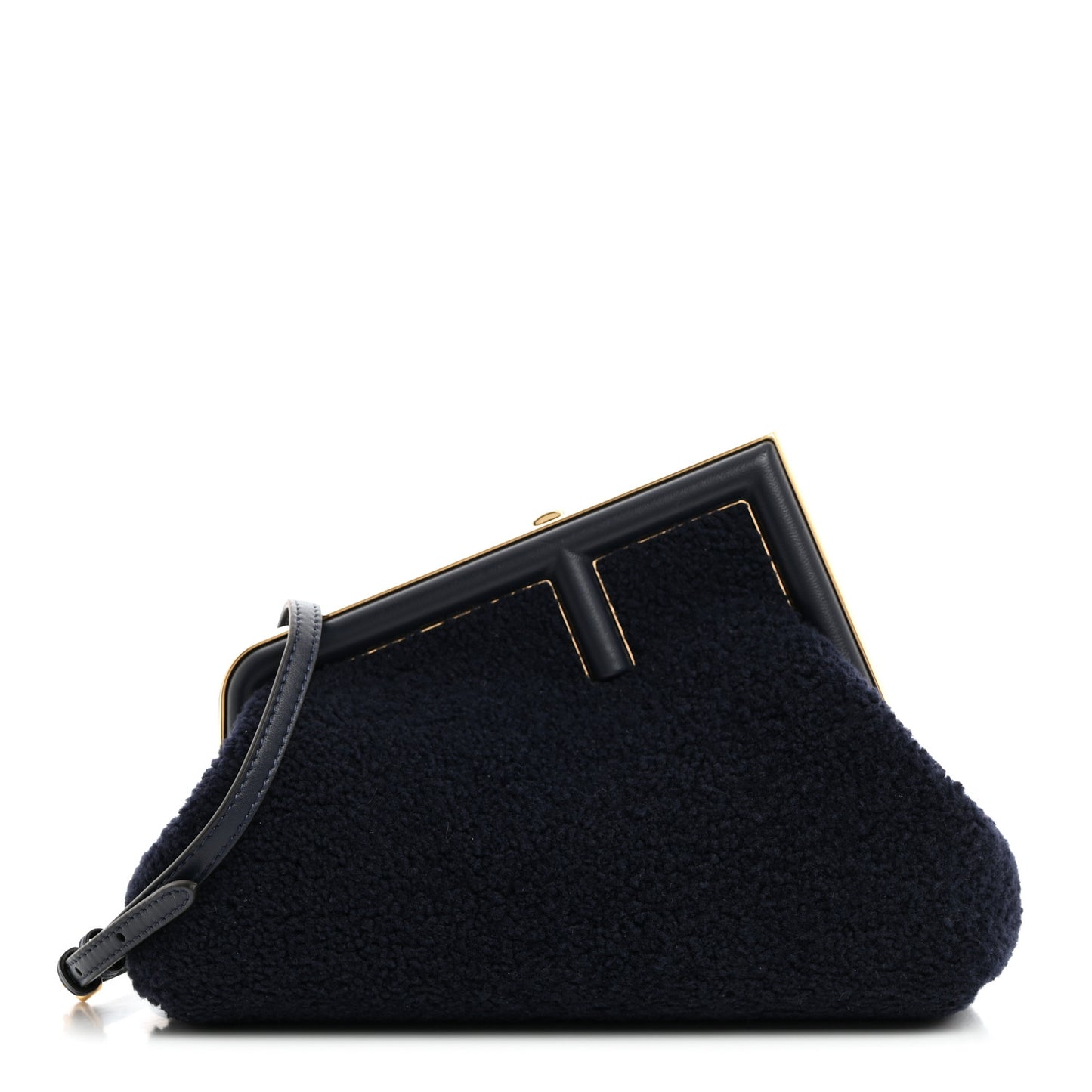 Shearling Small Fendi First Midnight