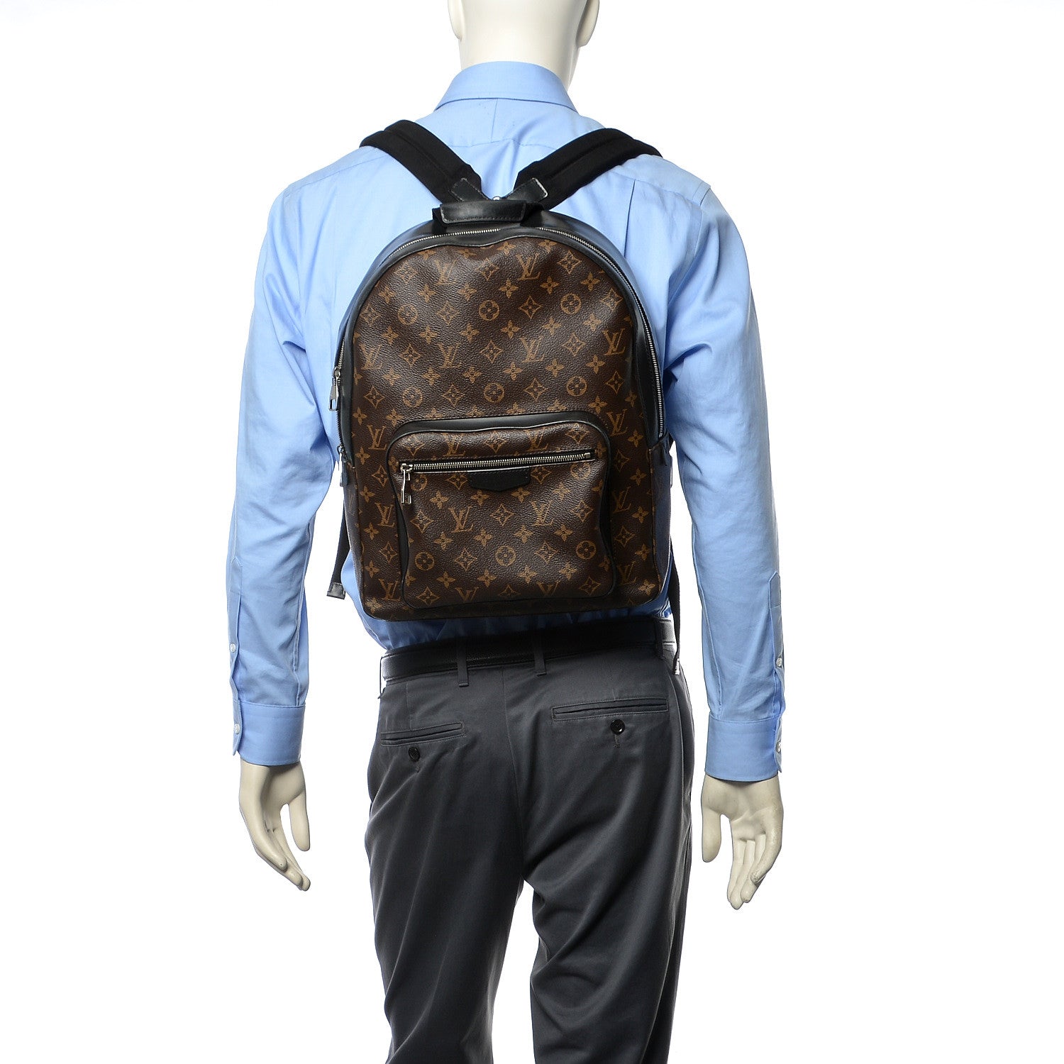 Louis Vuitton Monogram Macassar Josh Backpack 2 of 8