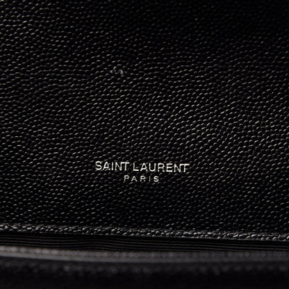 Saint Laurent Calfskin Small Classic Monogram Kate Tassel Satchel Black 6 of 15