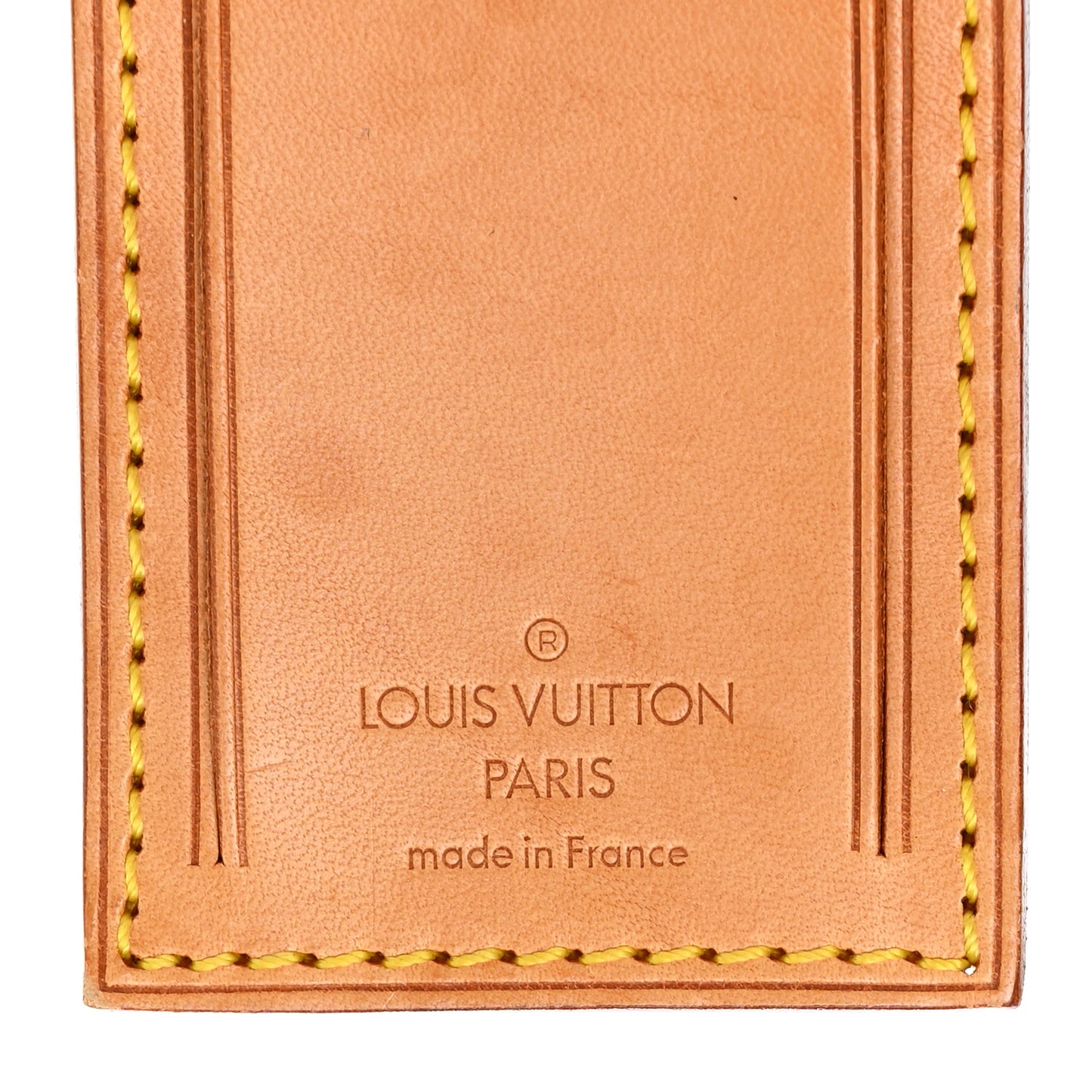 Vachetta Luggage Tag