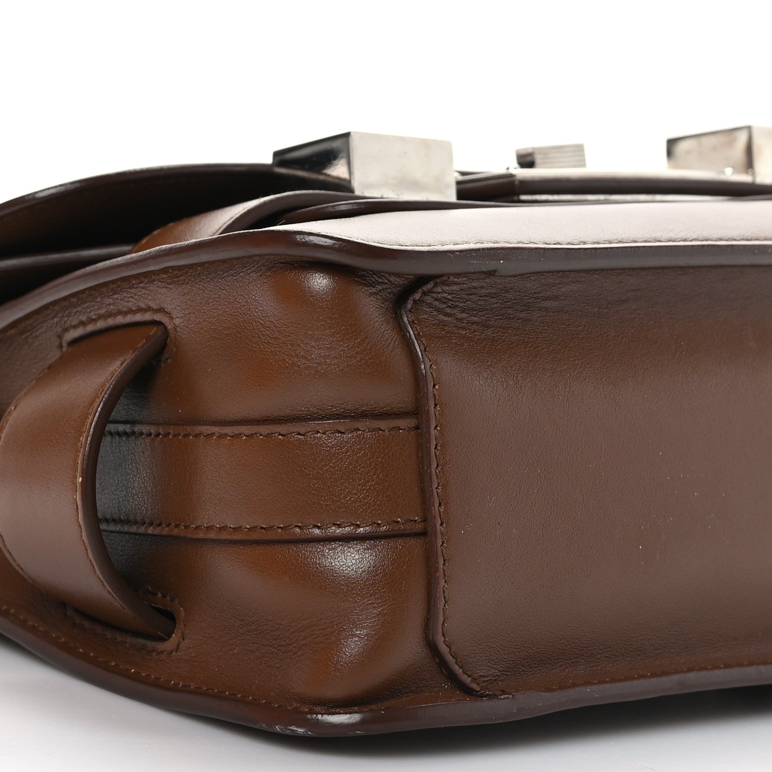 Proenza Schouler Smooth Calfskin Mini PS11 Classic Shoulder Bag Hazelnut 8 of 9