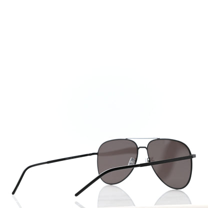 Saint Laurent Metal Aviator Classic 11 Slim Sunglasses Black 4 of 5