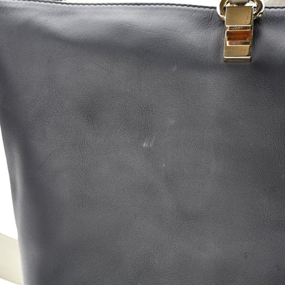 Chloe Smooth Calfskin Large Baylee Tote Black Grey 13 of 19