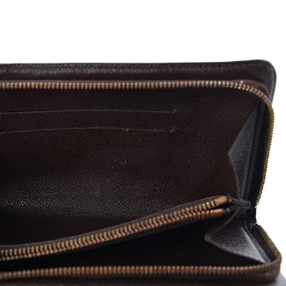 Louis Vuitton Damier Ebene Porte-Monnaie Zippy Wallet 7 of 11