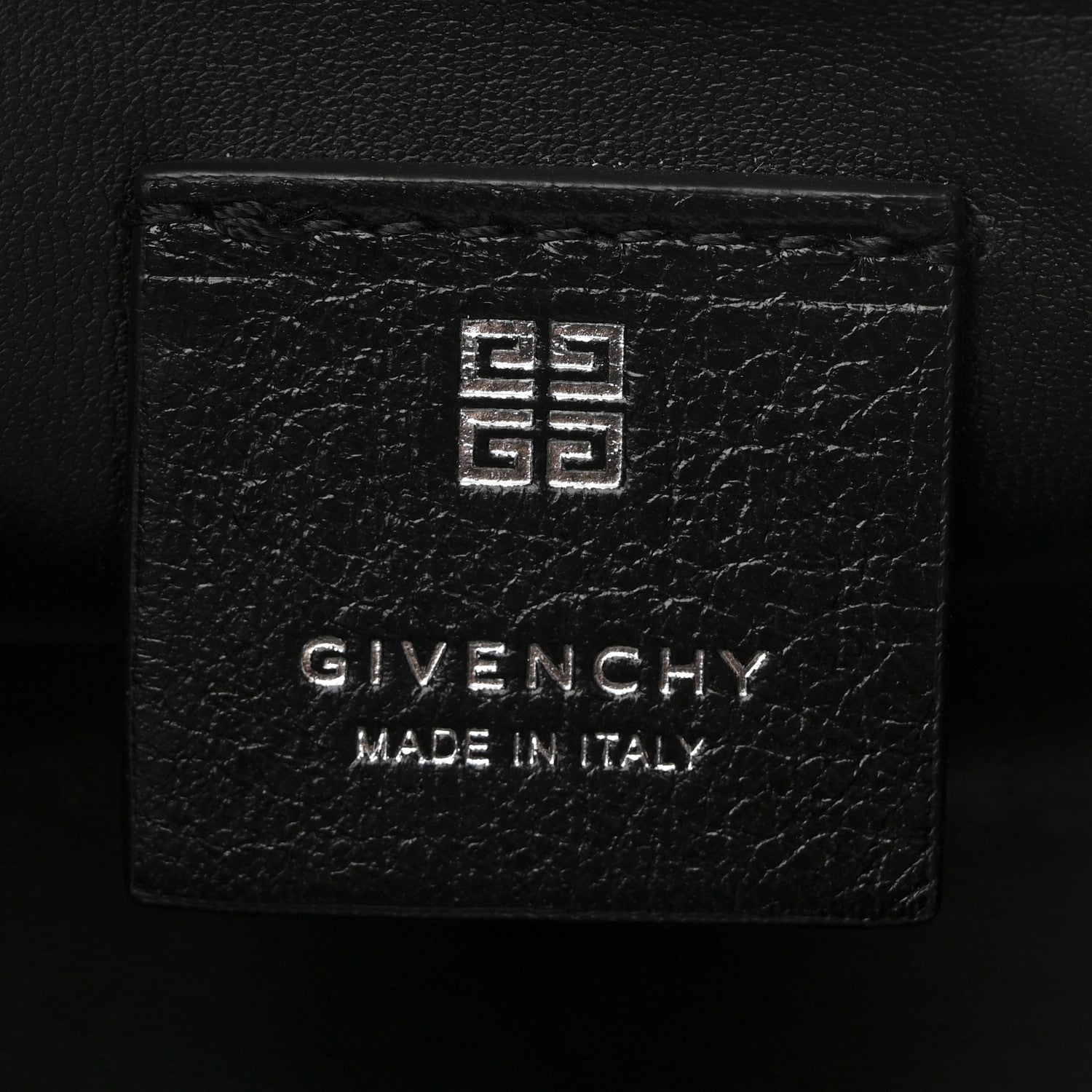 Givenchy Smooth Calfskin Mini Moon Cut Out Shoulder Bag Black 6 of 10
