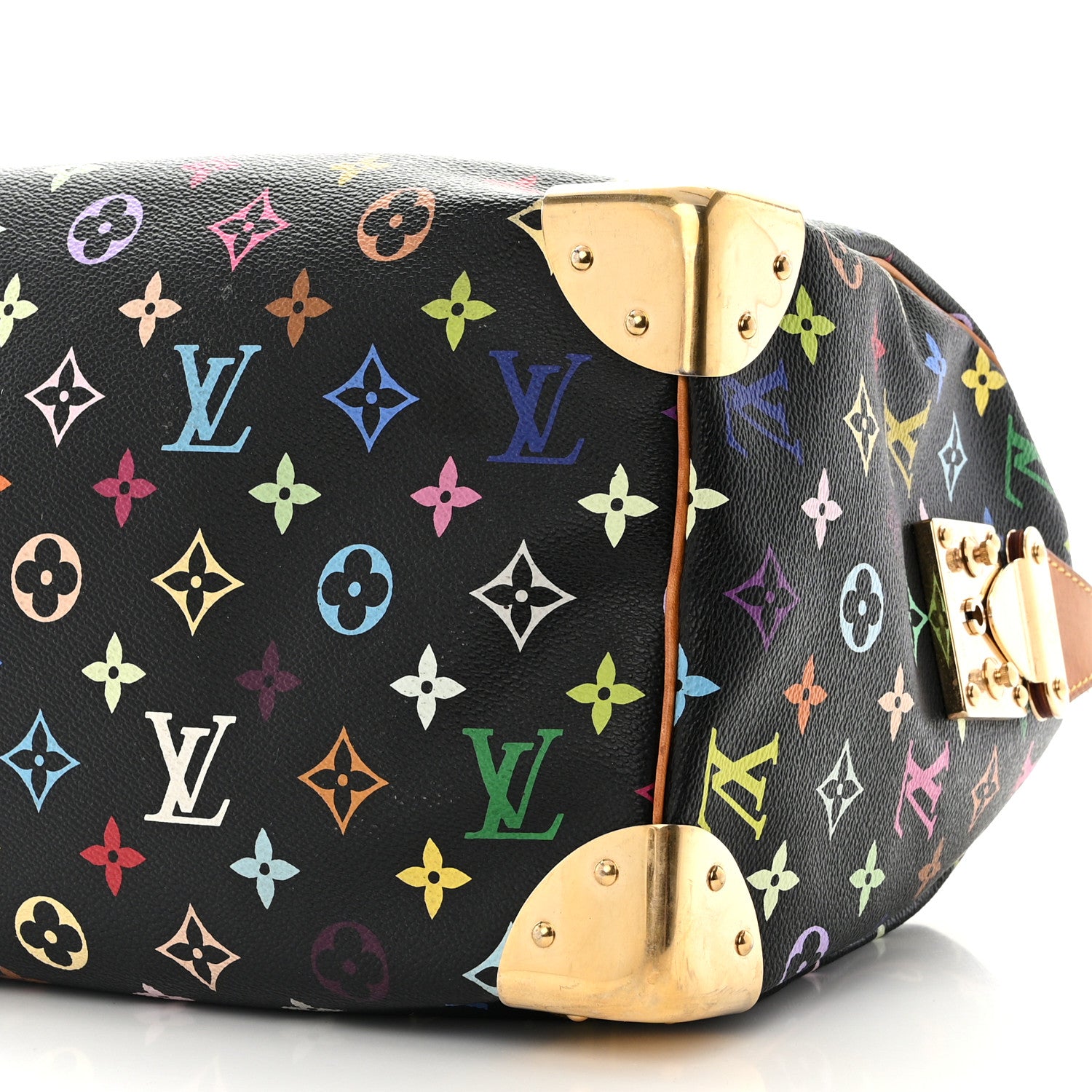 Louis Vuitton Monogram Multicolor Speedy 30 Black 9 of 9