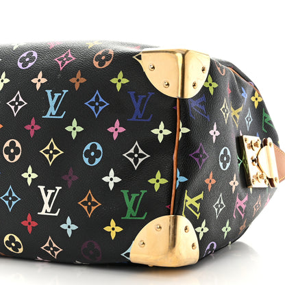 Louis Vuitton Monogram Multicolor Speedy 30 Black 9 of 9