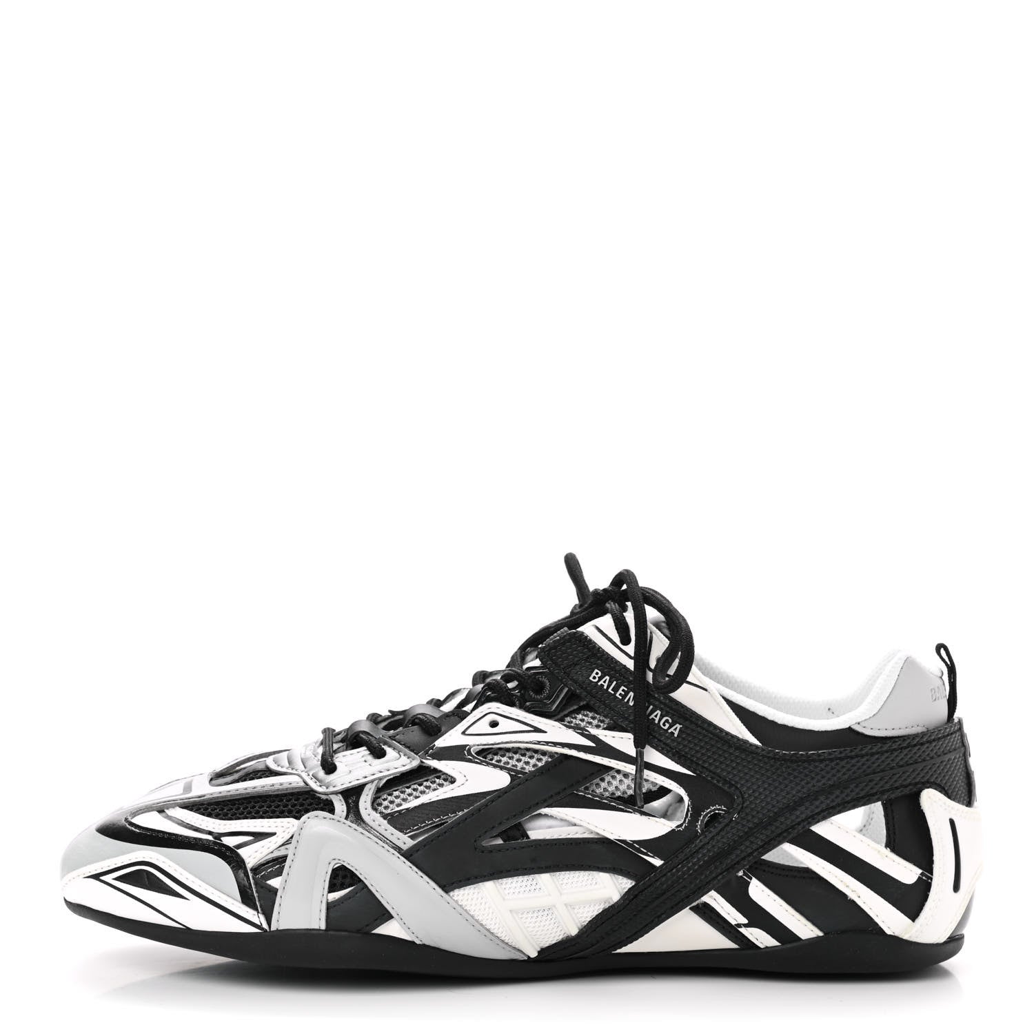 Balenciaga Mesh Rubber Mens Drive Sneakers 45 Light Grey Black 1 of 9