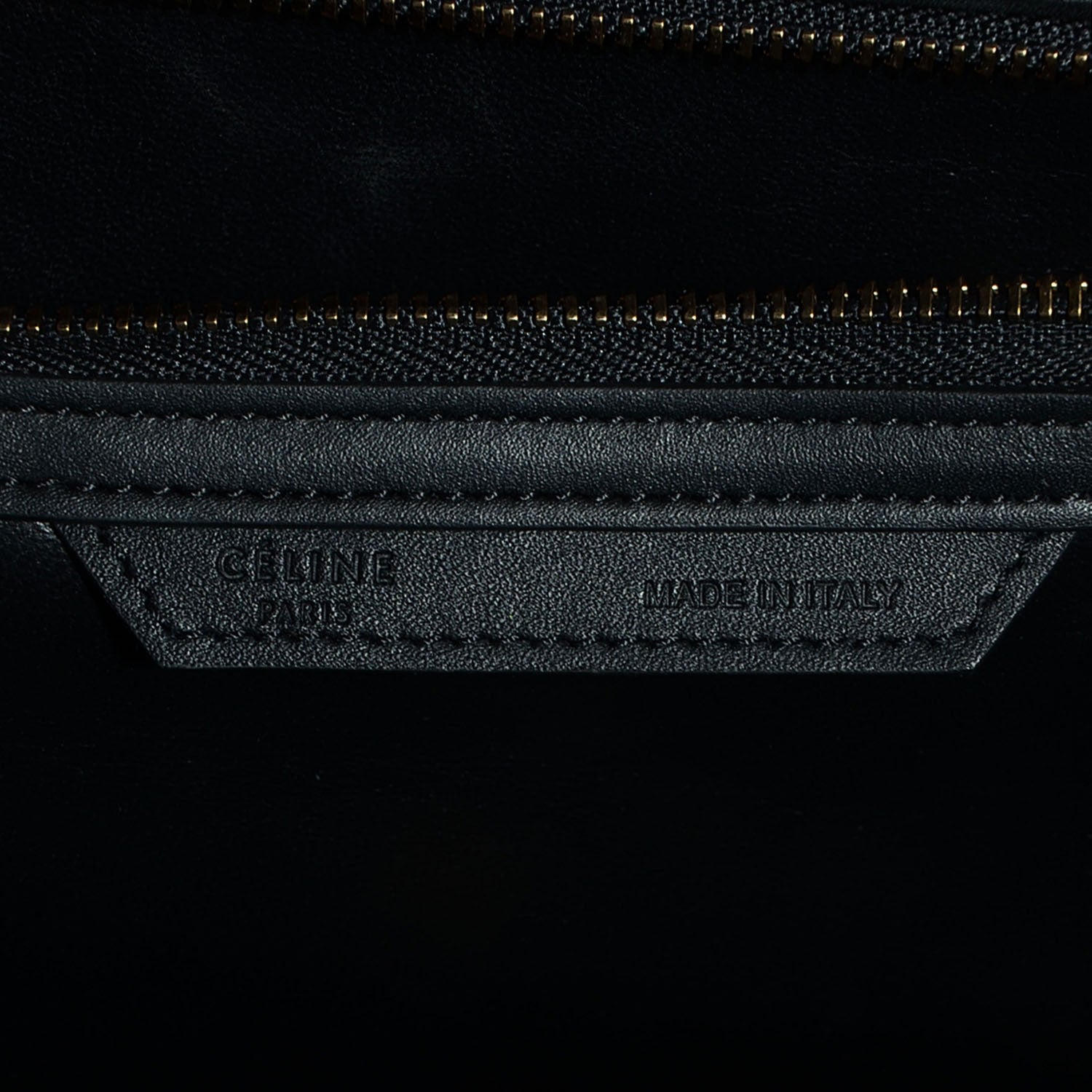 Celine Smooth Calfskin Mini Luggage Black 6 of 8