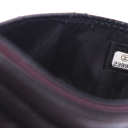 Chanel Caviar Quilted Card Holder Black 10 of 12