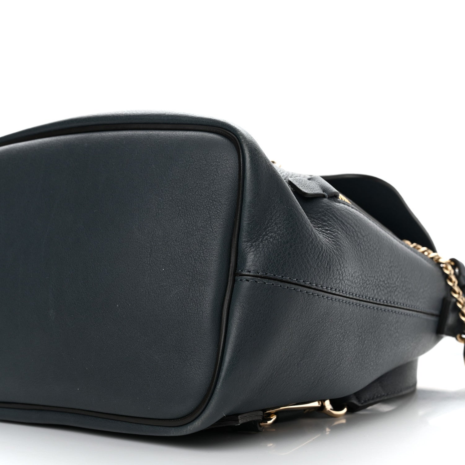 Chloe Suede Calfskin Small Faye Backpack Silver Blue 10 of 10