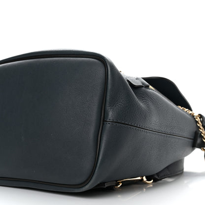 Chloe Suede Calfskin Small Faye Backpack Silver Blue 10 of 10