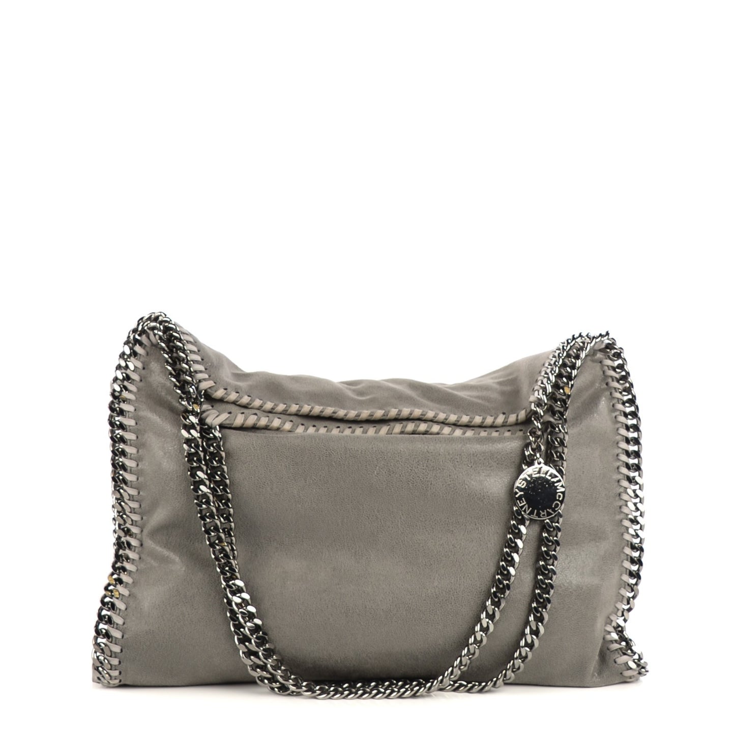 Shaggy Deer Small Falabella Tote Light Grey