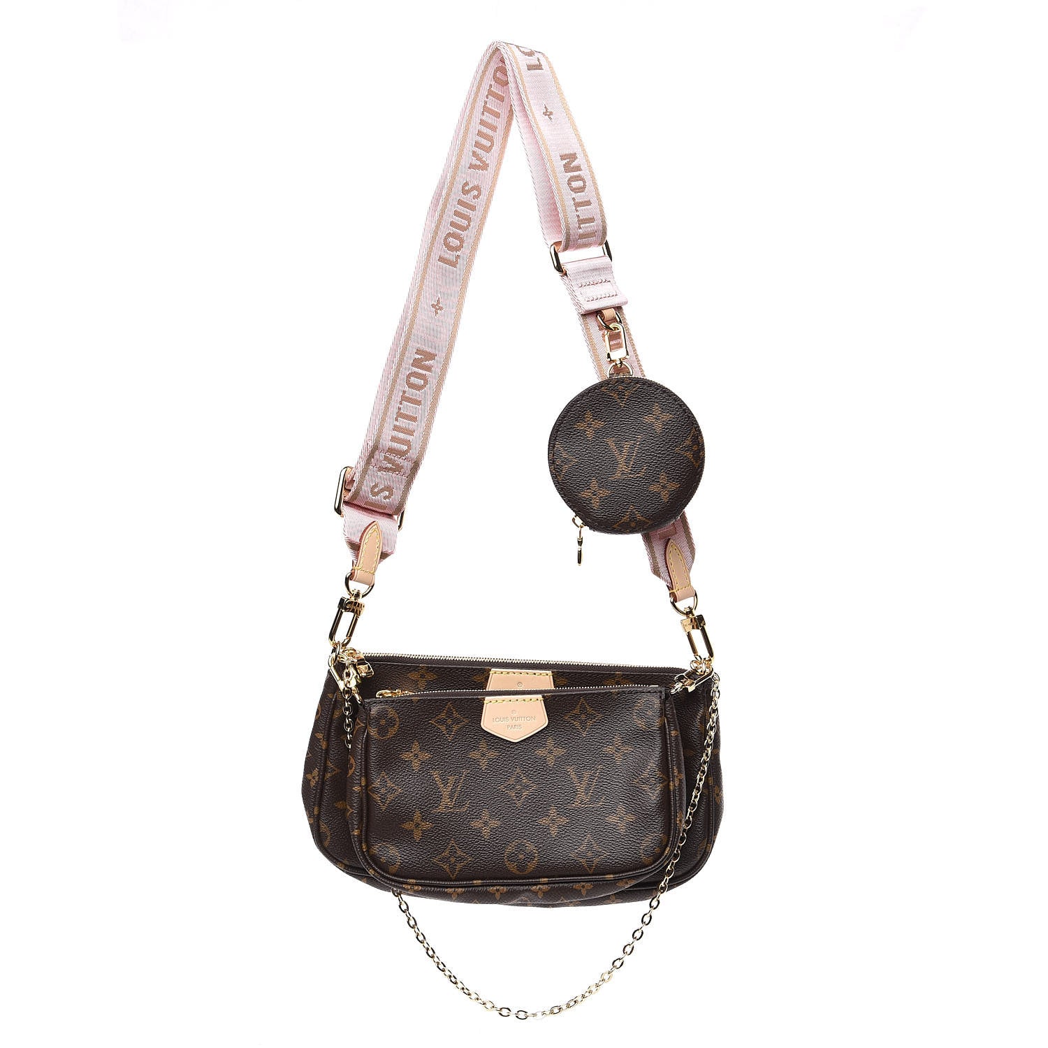 Louis Vuitton Monogram Multi Pochette Accessories Rose Clair 1 of 11