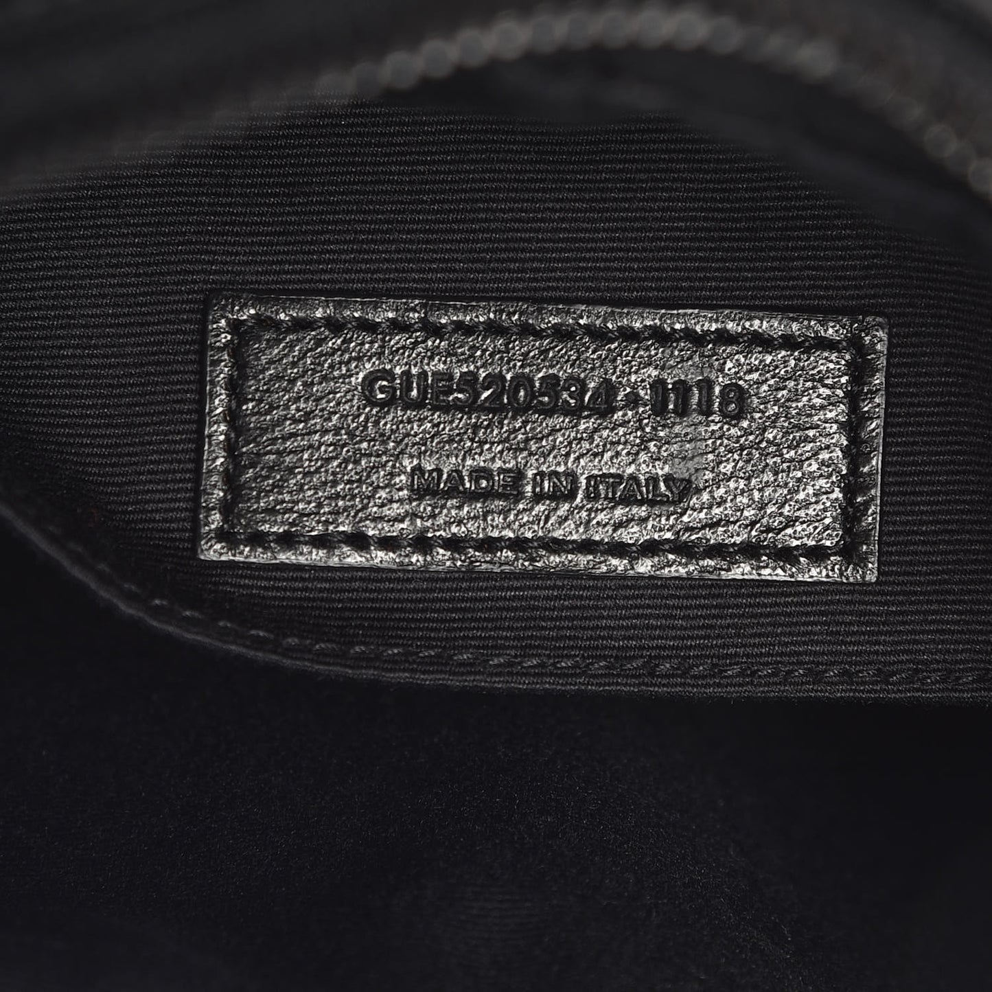 Calfskin Matelasse Monogram Lou Camera Bag Black