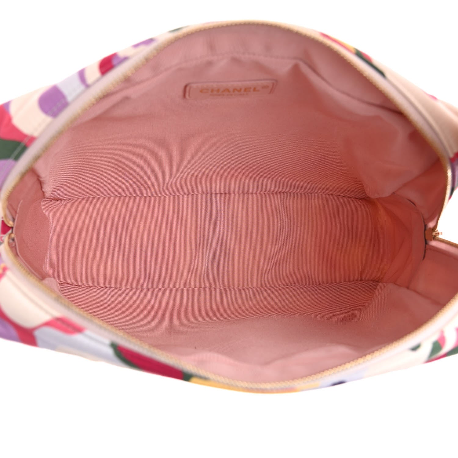 Chanel Lambskin Sea Through Tote Black Multicolor 7 of 12