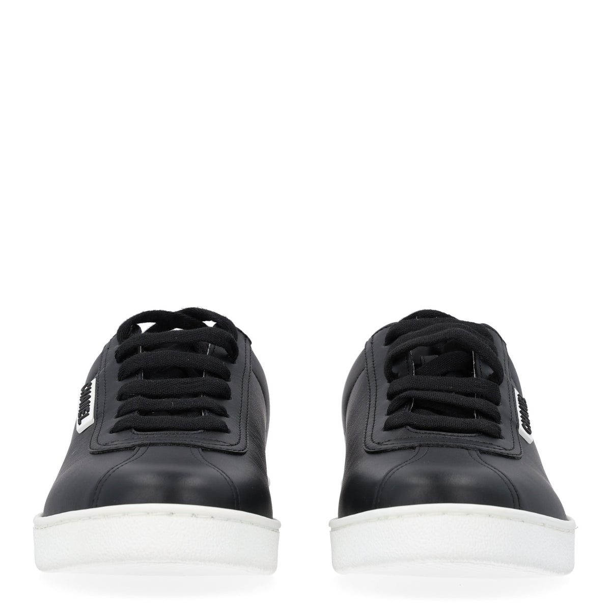 Calfskin CC Uniform Womens Sneakers 37 Black