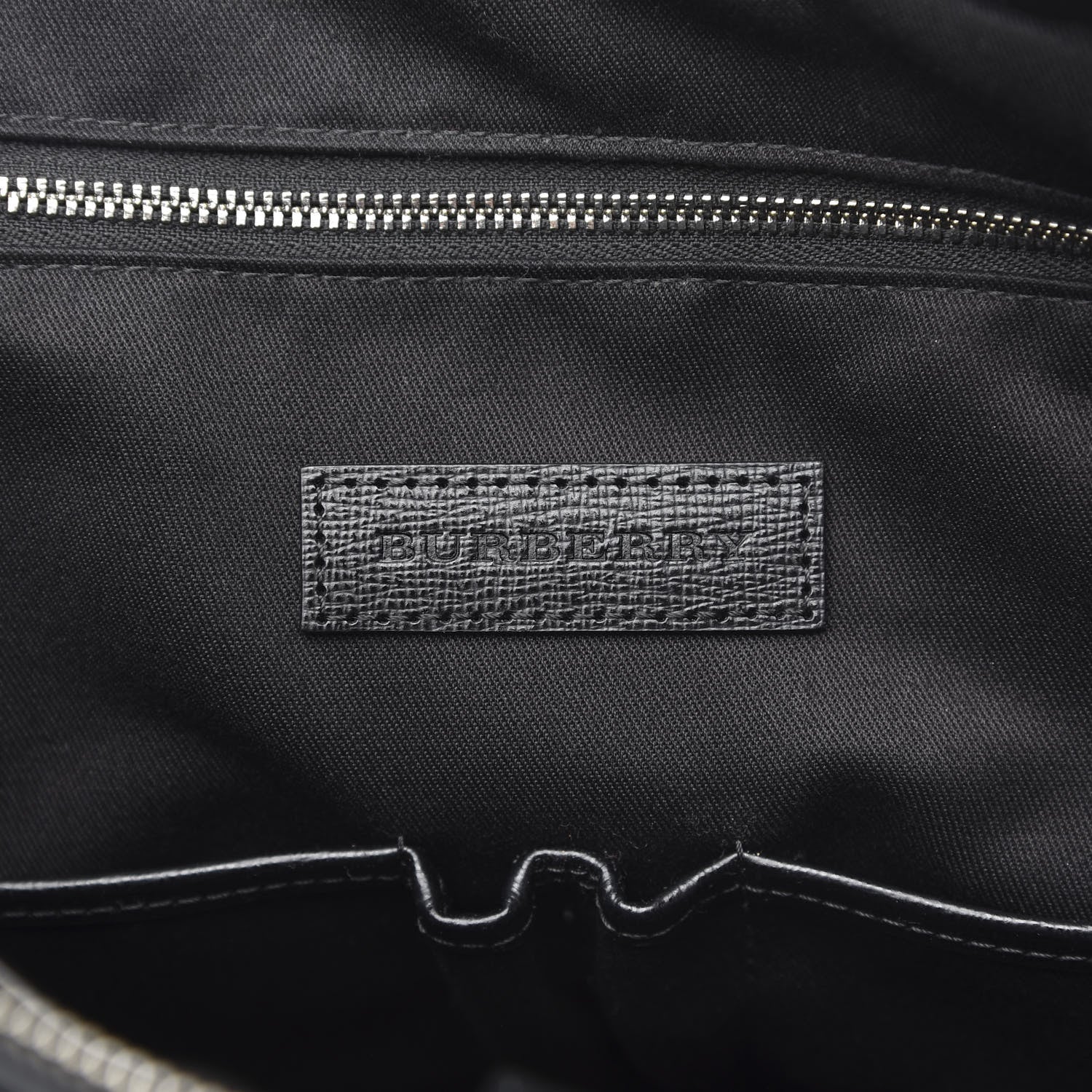 Burberry London Check Large Briefcase Black 6 of 9