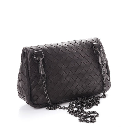 Bottega Veneta Nappa Intrecciato Mini Messenger Bag Espresso 4 of 11