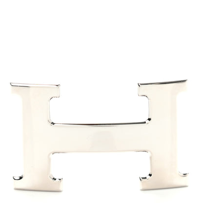 Hermes Polished Palladium 32mm H Belt Buckle Silver 1 of 5