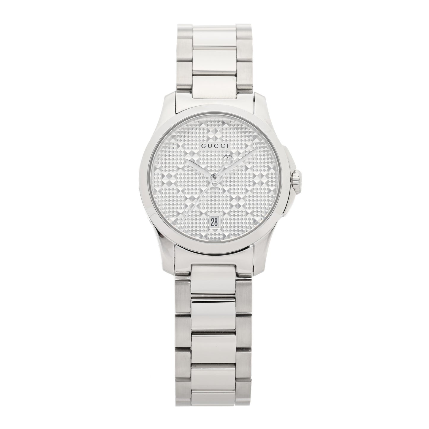 Stainless Steel 27mm G-Timeless Diamante Quartz Watch