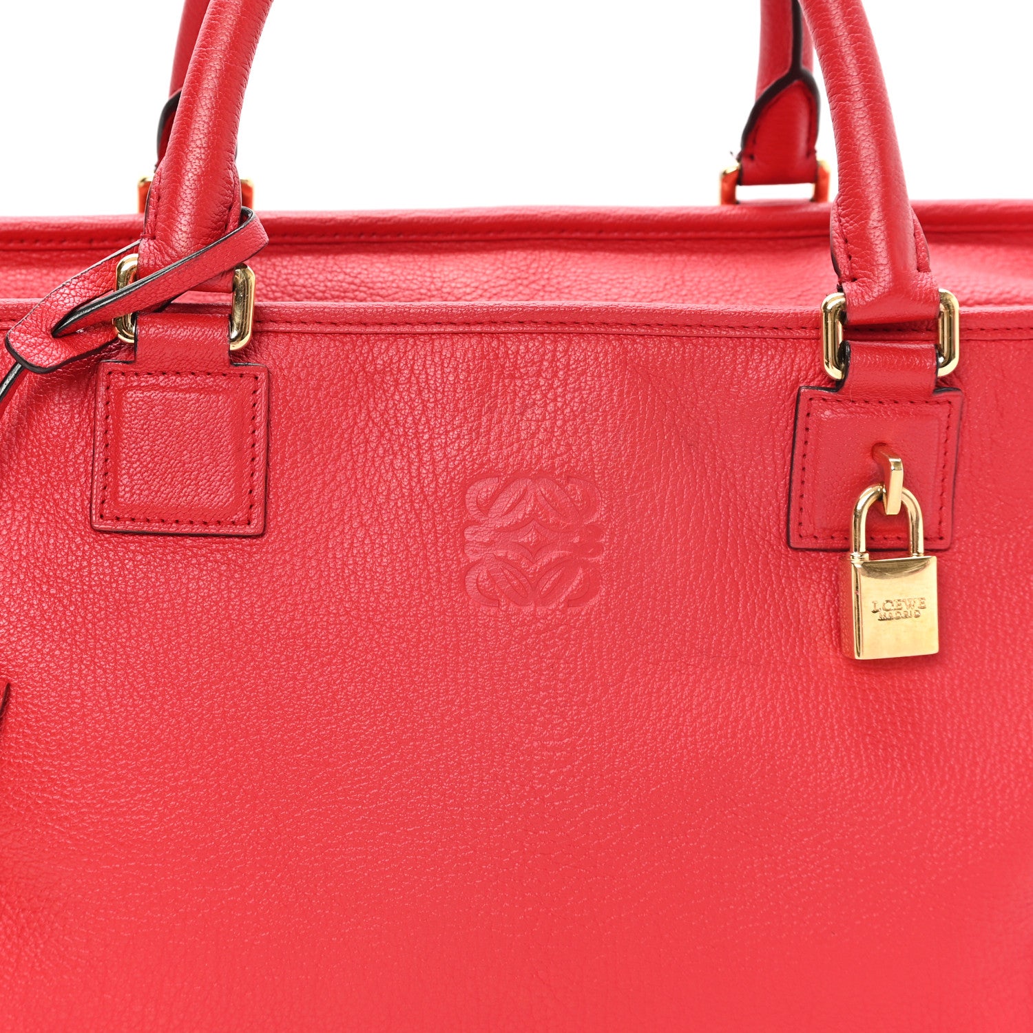 Loewe Calfskin Amazona 36 Red 8 of 11